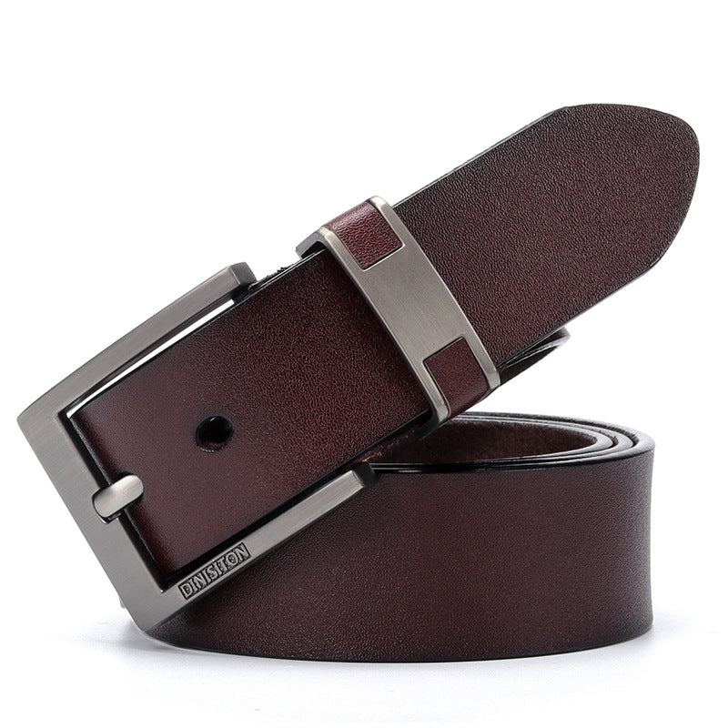 Business Youth Fashion Men's Leather Belt - Nyaabs