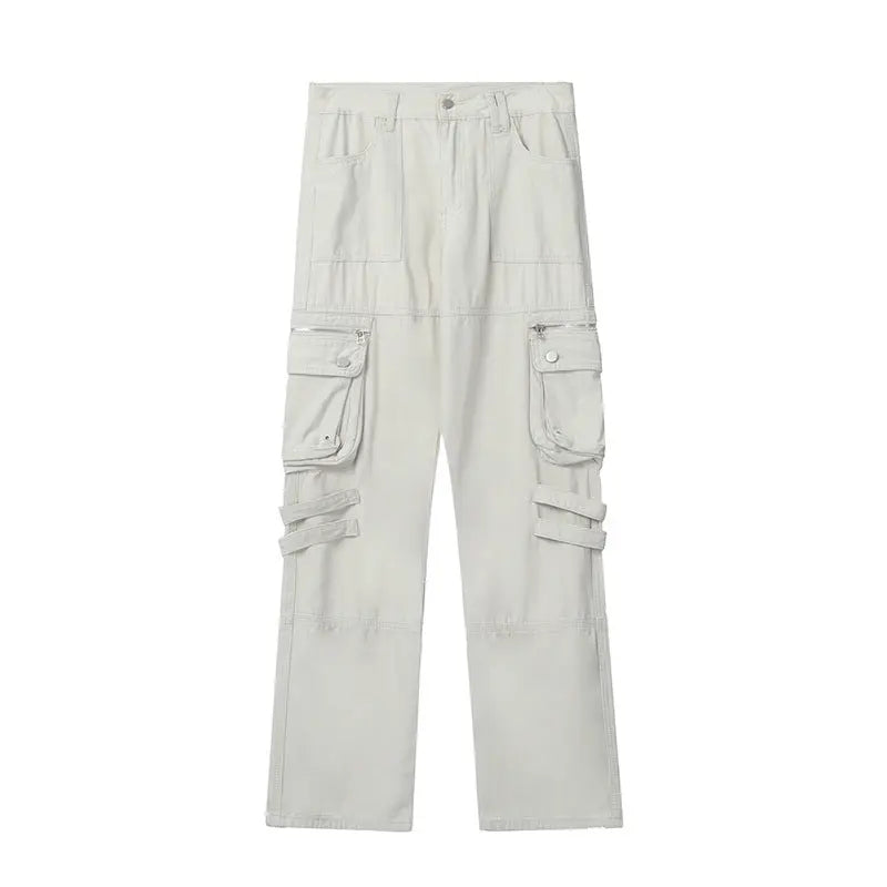 Men's Four-color Mid-waist Casual Pants - Nyaabs