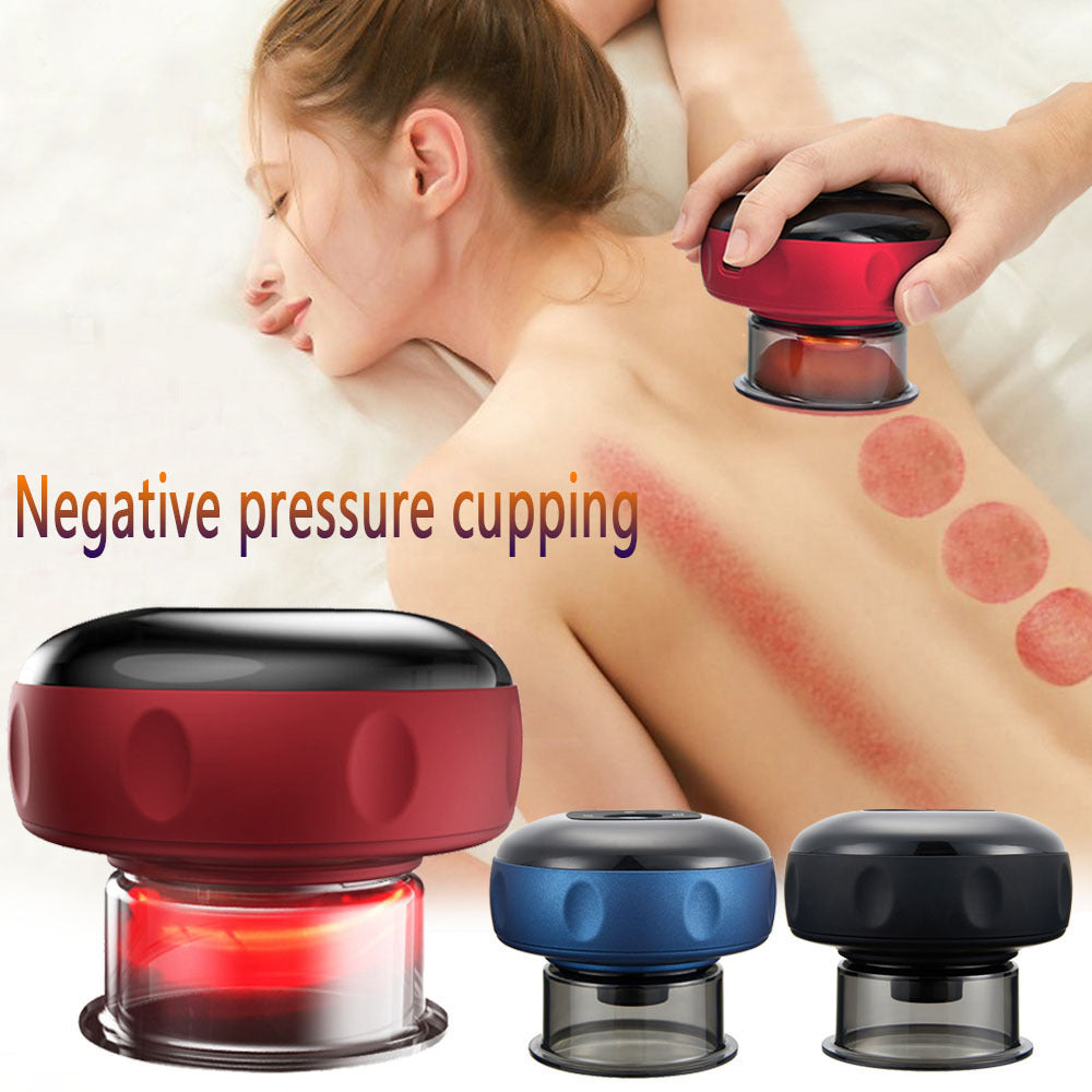 Electric Vacuum Cupping Massage Body Cups Anti-Cellulite Therapy Massager For Body Electric Guasha Scraping Fat Burning Slimming nyaabs.com