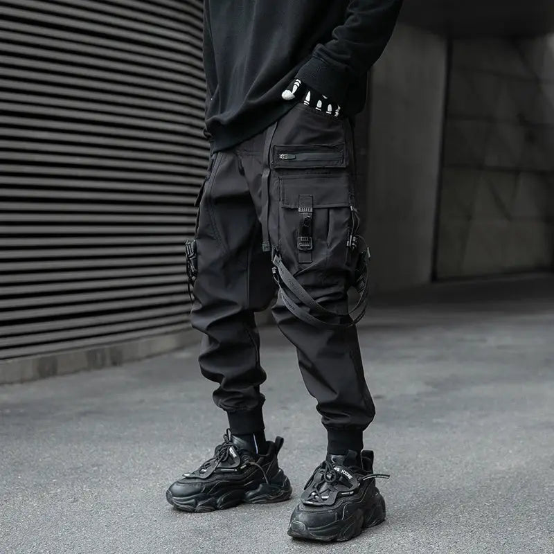 Men's Loose Fit Functional Overalls - Nyaabs