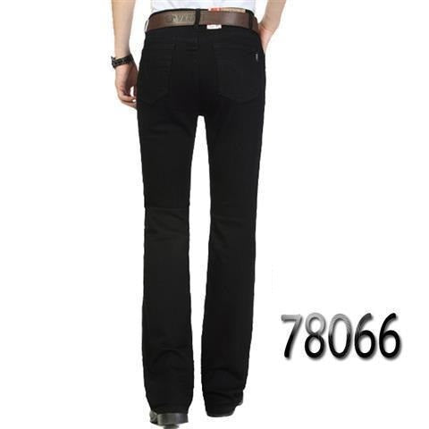 Men's Flared Pants Elastic Denim - Nyaabs