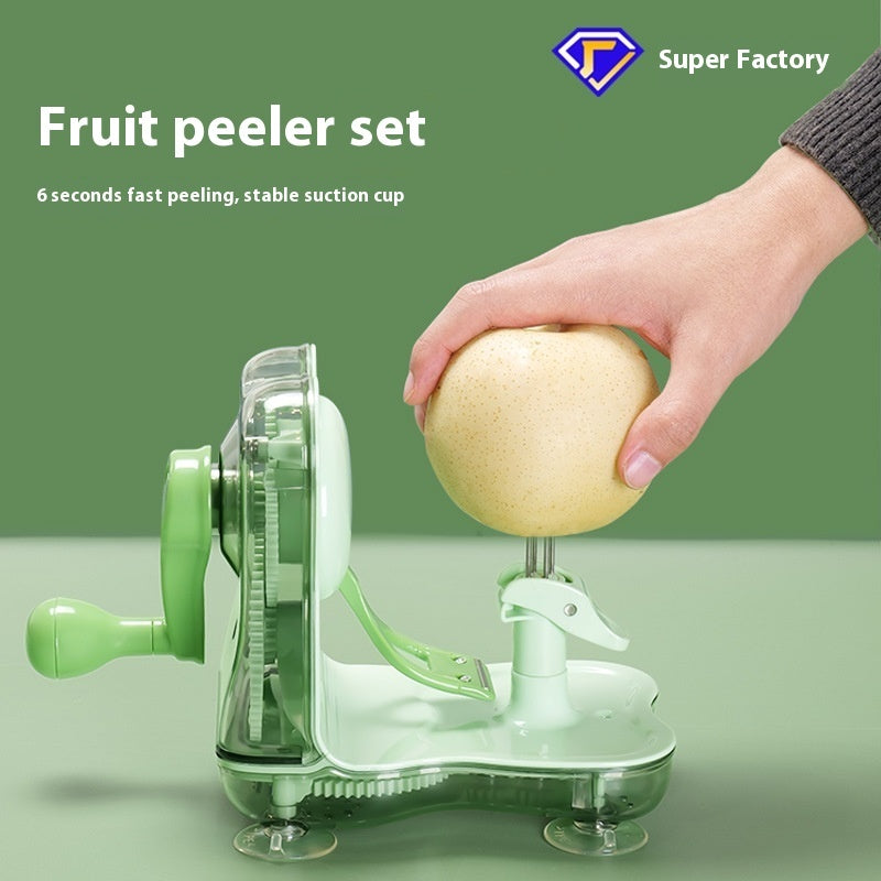 Fruit Peeler Two-in-one Hand Shake Fruit Cutter Kitchen Gadgets - Nyaabs