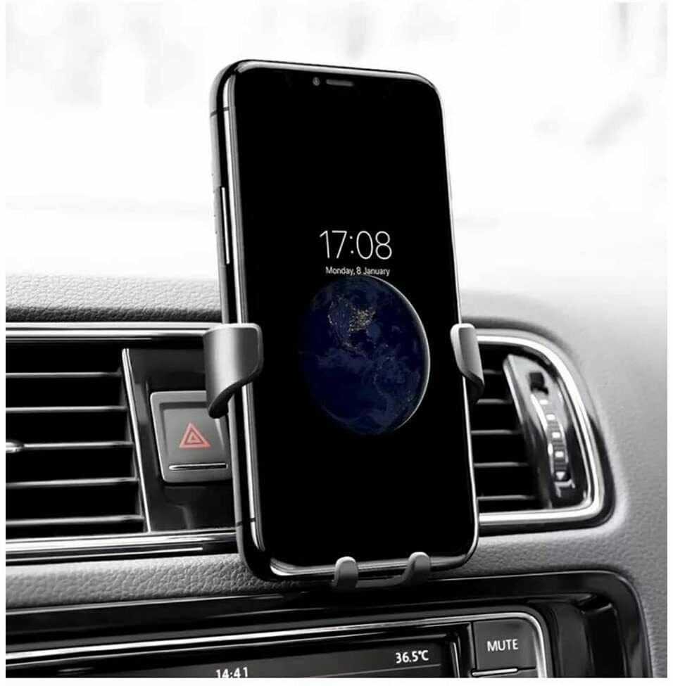 Universal Car Mount Holder Stand Air Vent Cradle For Mobile Cell Phone Gravity Car Mount Air Vent Phone Holder For I Phone X XR XS Max S Amsung S10 Note9 - Nyaabs