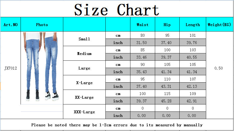 Fashion Trendy Splash-ink Skinny Men's Jeans - Nyaabs