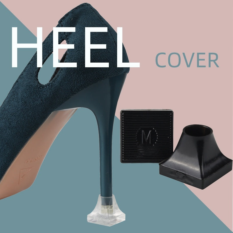 Silent Shock Absorption Increased Anti Slip Heel Protection Cover nyaabs.com