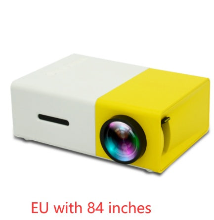 Portable Projector 3D Hd Led Home Theater Cinema HDMI-compatible Usb Audio Projector Yg300 Mini Projector - Nyaabs