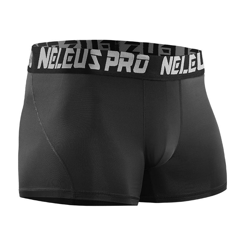 Anti-wear Leg Sports Men Running Underwear - Nyaabs