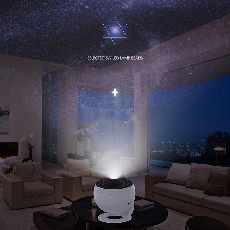 Night Light Galaxy Projector Starry Sky Projector 360 Rotate Planetarium Lamp For Kids Bedroom Valentines Day Gift Wedding Deco - Nyaabs