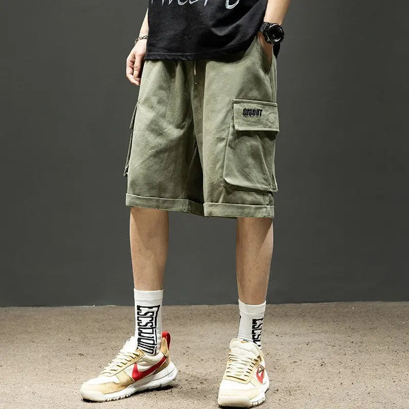 Cargo Shorts With Pockets Men Summer Pants - Nyaabs