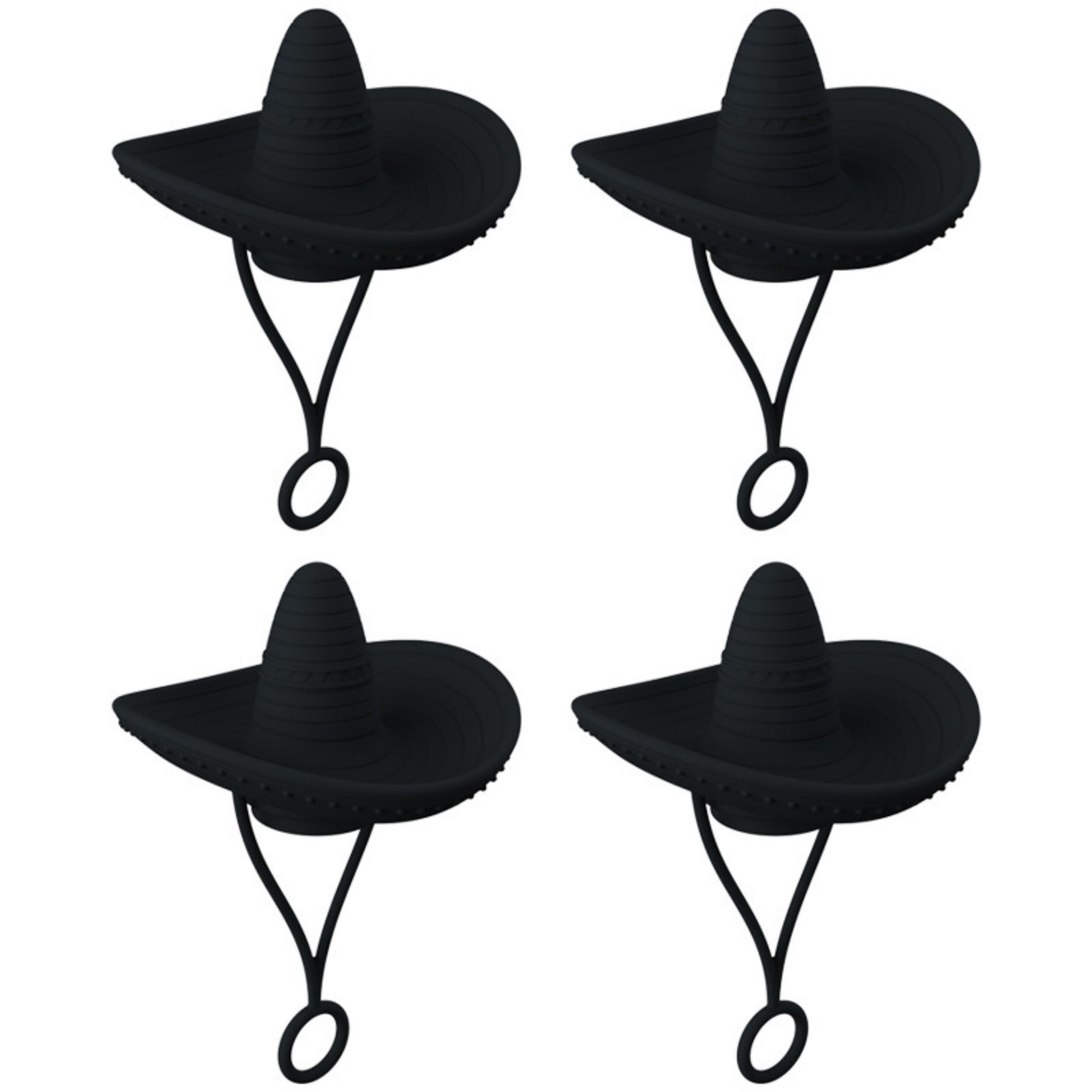 New Style Straw Covers Cap Novelty Sturdy Straw Toppers Reusable Cowboy Hat Shaped For Camping Home Hiking Picnic Kitchen - Nyaabs