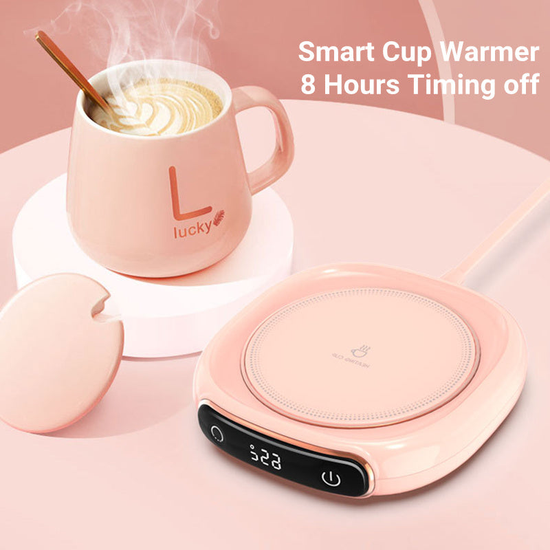 Coffee Mug Warmer Warm Coaster Smart Heating Cup Thermal Insulation Constant Temperature Coaster Heating Pad Desktop nyaabs.com