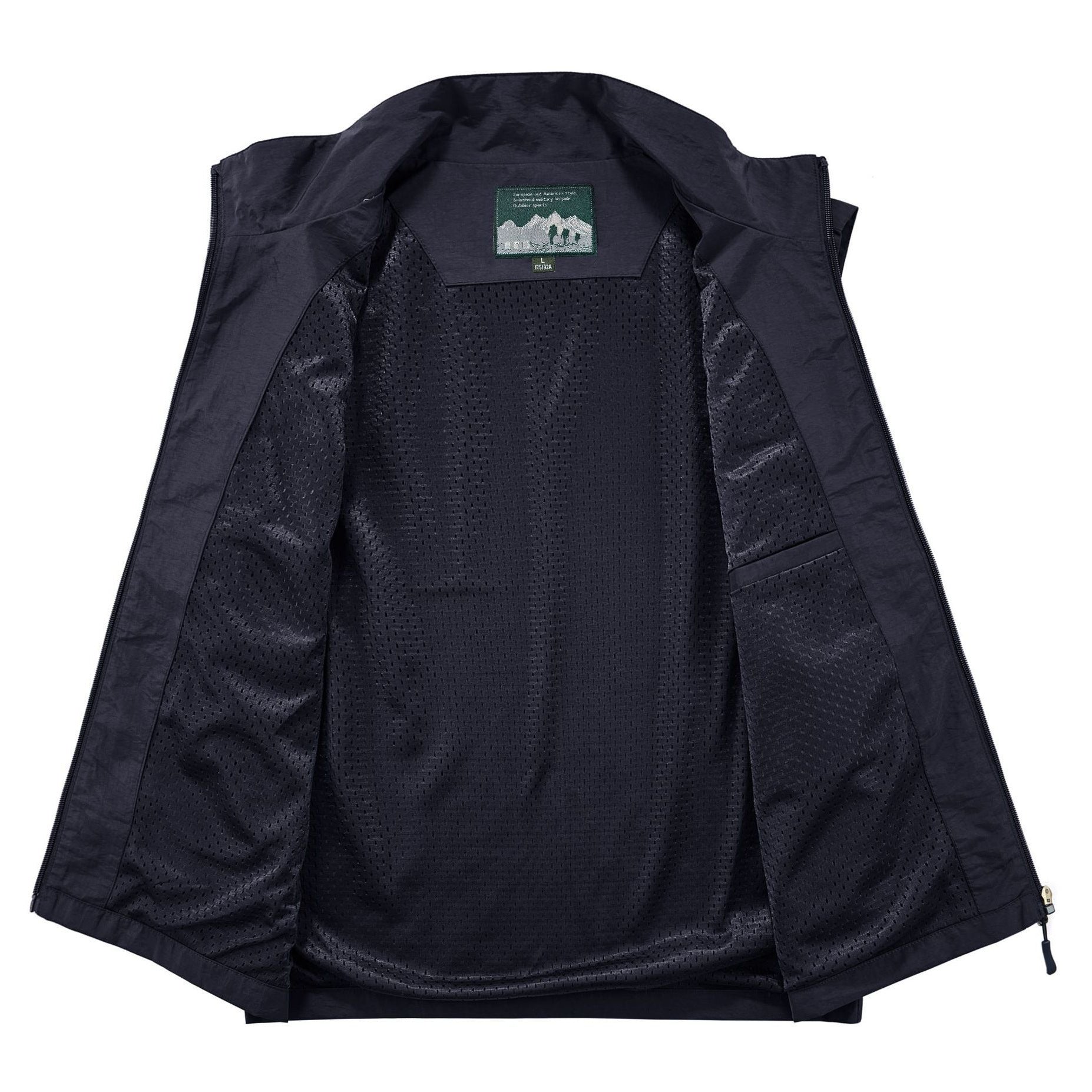 Outdoor Tourism Multi-pocket Work Pants Vest Jacket nyaabs.com