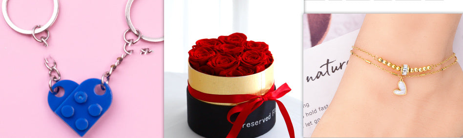 Eternal Roses In Box Preserved Real Rose Flowers With Box Set Valentines Day Gift Romantic Artificial Flowers - Nyaabs