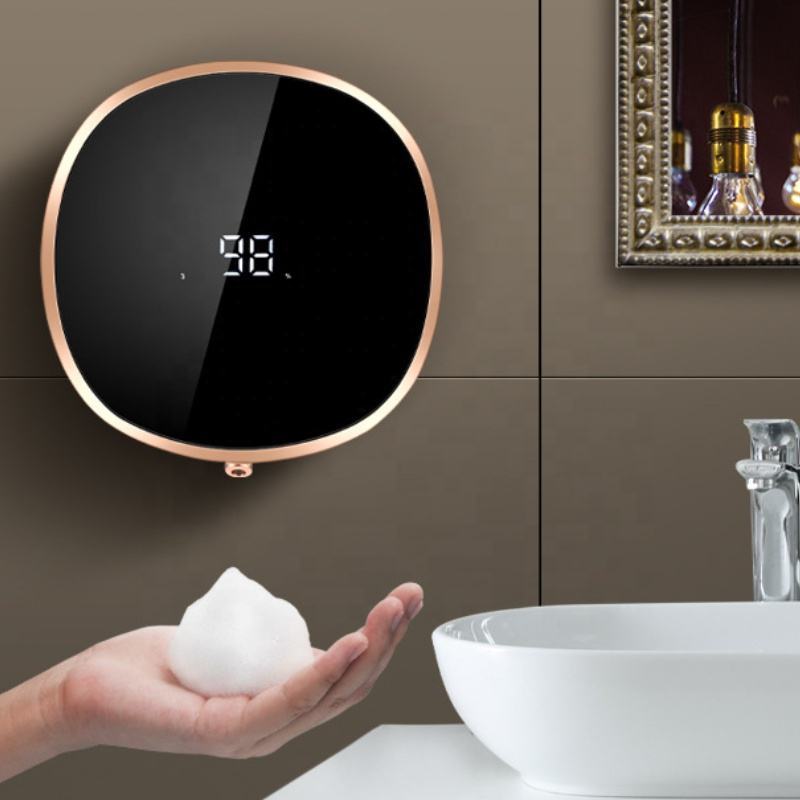 Non-contact Automatic Soap Dispenser Liquid Foam Machine Infrared Sensor Electric Hands Free Hand Sanitizer Tool nyaabs.com