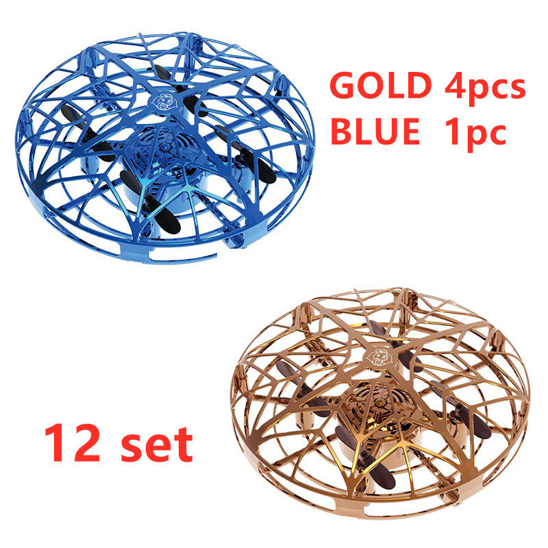 Flying Helicopter Mini Drone UFO RC Drone Infraed Induction - Nyaabs