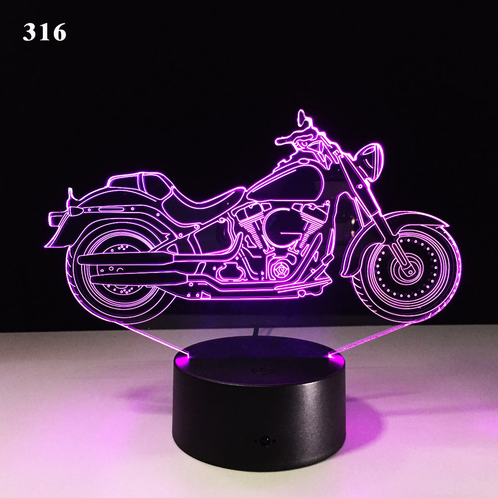 Motorcycle led desk lamp - Nyaabs