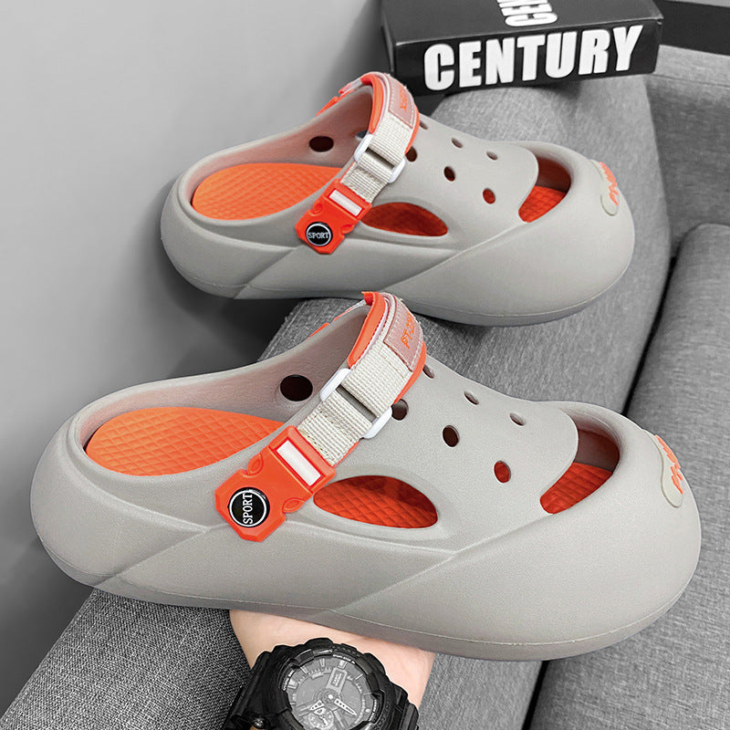 Men's Outerwear Casual Trend Color Matching Slippers nyaabs.com