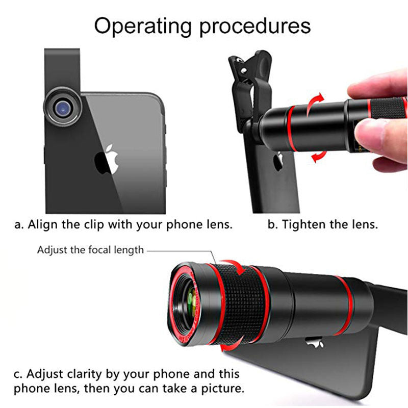 Cell Phone Telescope Lens - Nyaabs