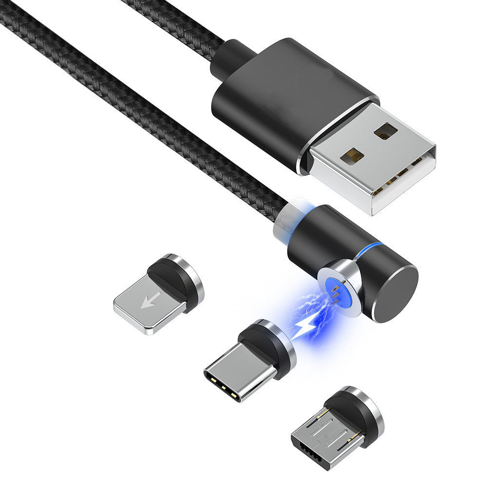 Magnetic Cable LED Magnet Charger Cable USB Cable & USB Type-C USB C - Nyaabs