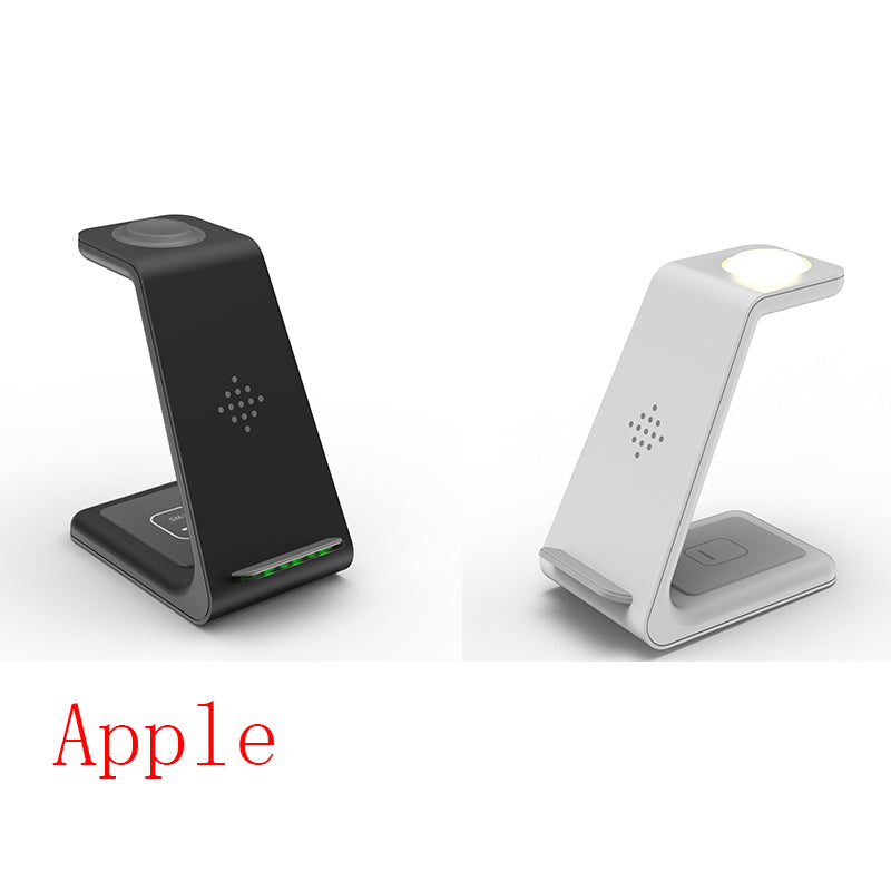 3 In 1 Fast Charging Station Wireless Charger Stand Wireless Quick Charge Dock For Phone Holder - Nyaabs