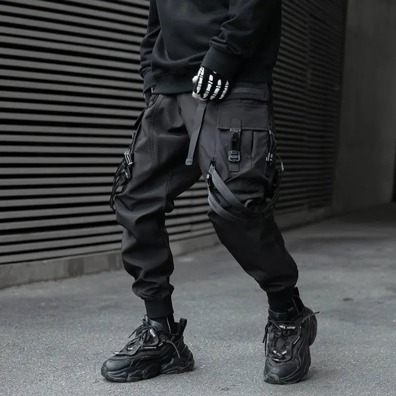 Men's Loose Fit Functional Overalls - Nyaabs