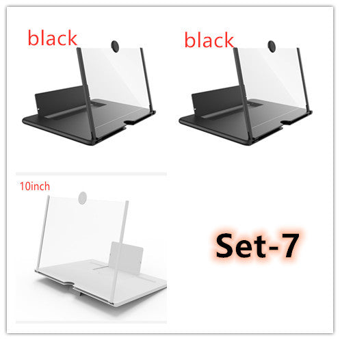 3D Screen Magnifier Signal Booster Mobile Screen Lightweight Foldable Magnifying Glass - Nyaabs