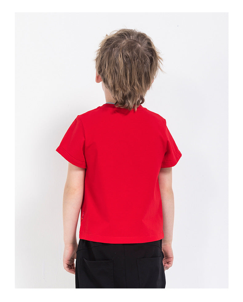 European and American children short sleeve t-shirt - Nyaabs