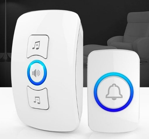 Wireless home doorbell remote AC remote control electronic senile caller nyaabs.com