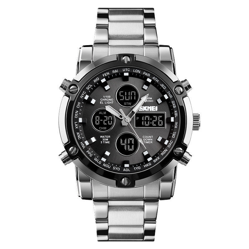 Men's dual movement watch - Nyaabs