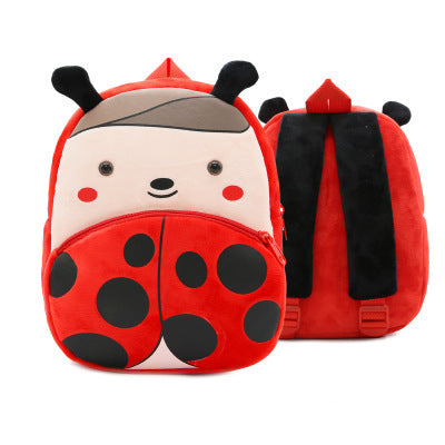 Cute Plush Backpacks Kindergarten Cartoon School Bags Children Animal Toys Bag - Nyaabs