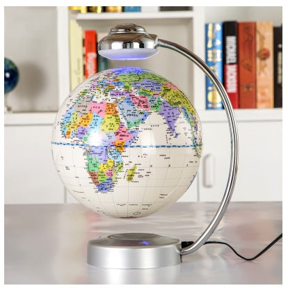 8 inch globe magnetic suspension office decoration company gift novelty creative birthday gift nyaabs.com