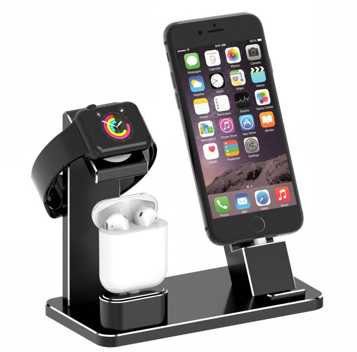 4 IN 1 AIRPODS CHARGING DOCK HOLDER - Nyaabs