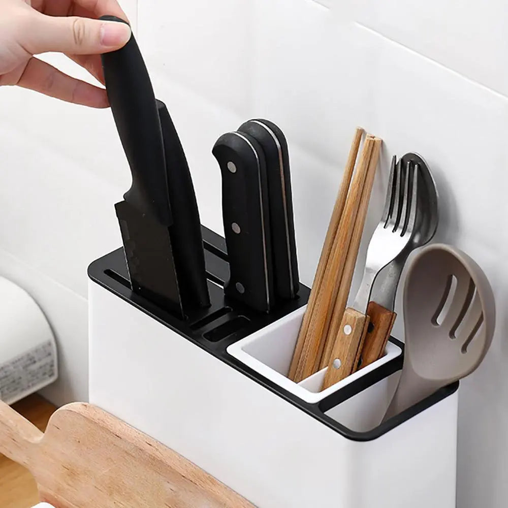 Tableware Storage Holders Kitchen Knife Plastic Storages Racks for Kitchen  Convenience Cabinet - Nyaabs