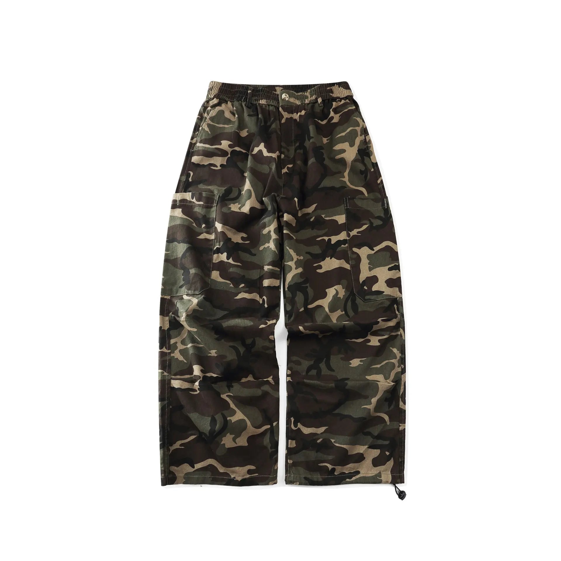 Camouflage Cargo Pants Adjustable Leg Shaping Outdoor - Nyaabs