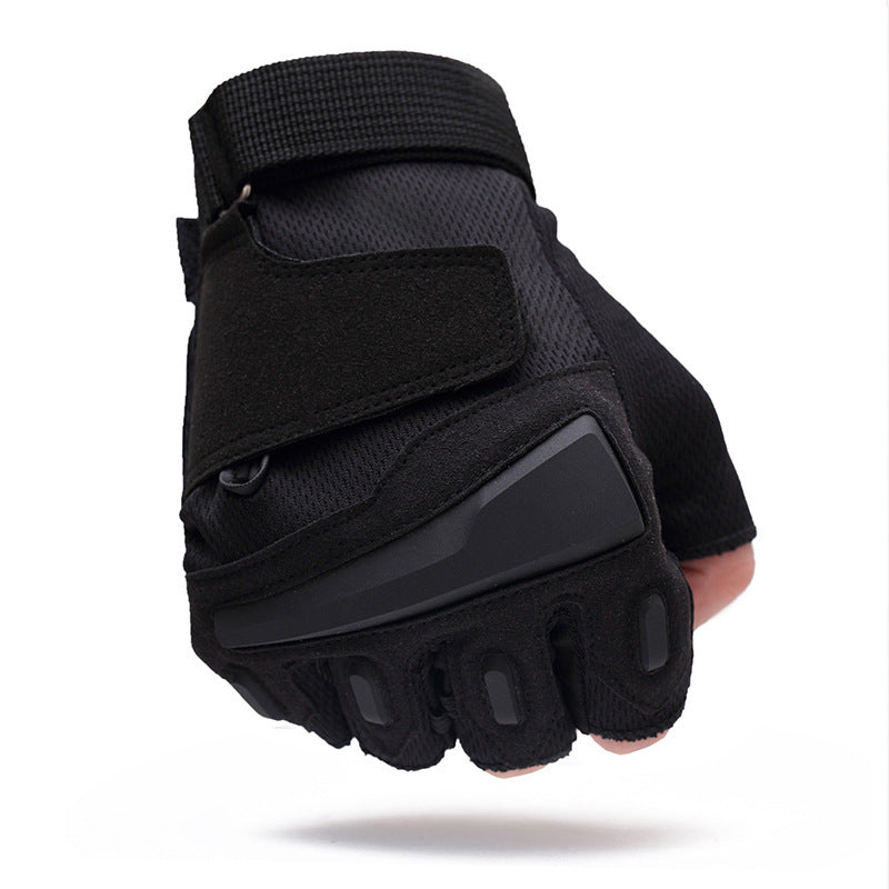 Male Fashion Casual Sports Shock-absorbing And Wear-resistant Gloves - Nyaabs