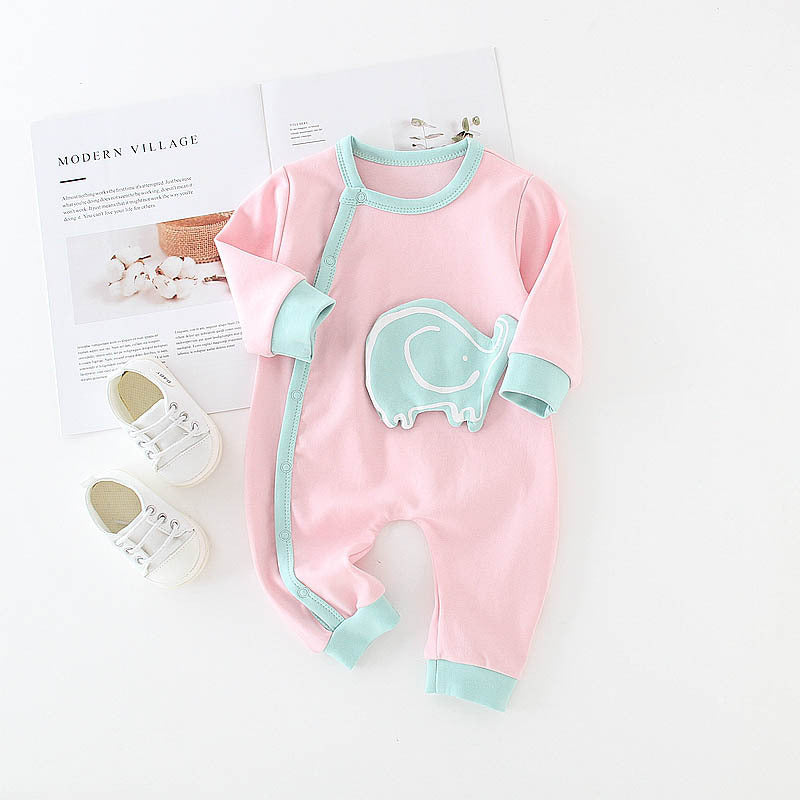 Baby one-piece romper cotton baby - Nyaabs