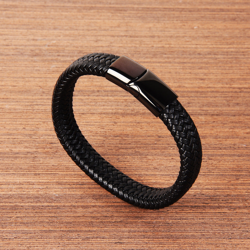 Classic Men Leather Bracelets - Nyaabs