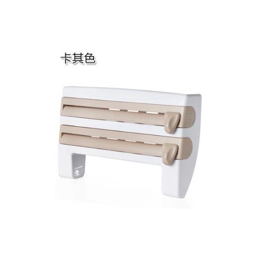 4-In-1 Kitchen Roll Holder Dispenser Kitchen Foil Film Wrap Tissue Paper 4 IN 1 Kitchen Roll Holder Dispenser nyaabs.com