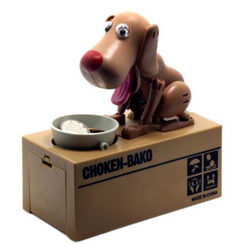 Piggy bank Robotic Dog Bank Canine Money Box Doggy Coin Bank - Nyaabs