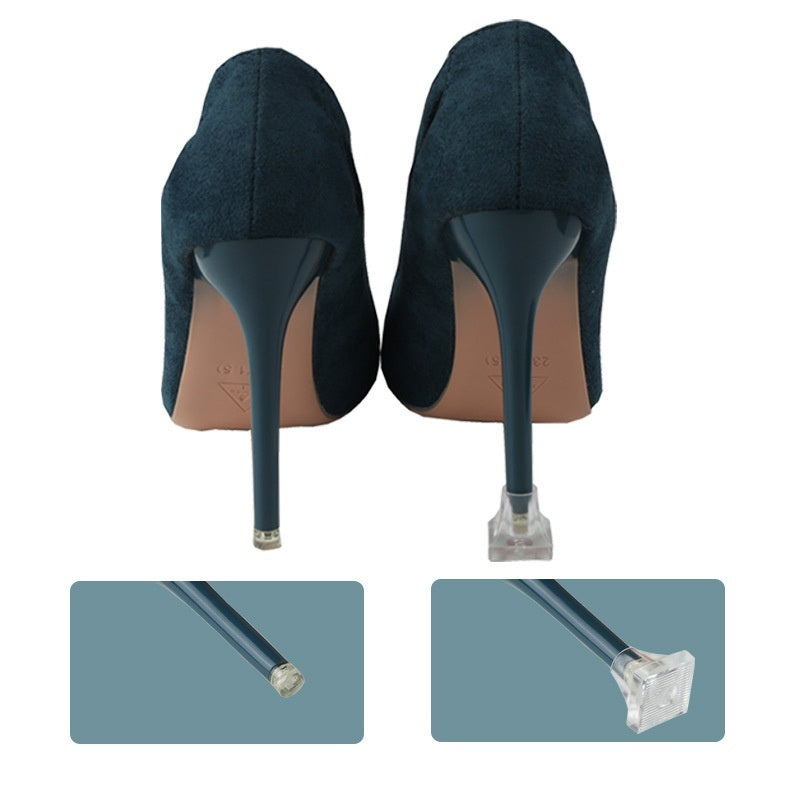 Silent Shock Absorption Increased Anti Slip Heel Protection Cover nyaabs.com