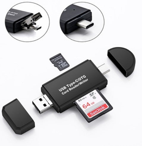 Smart Three-In-One Multi-Function Card Reader nyaabs.com