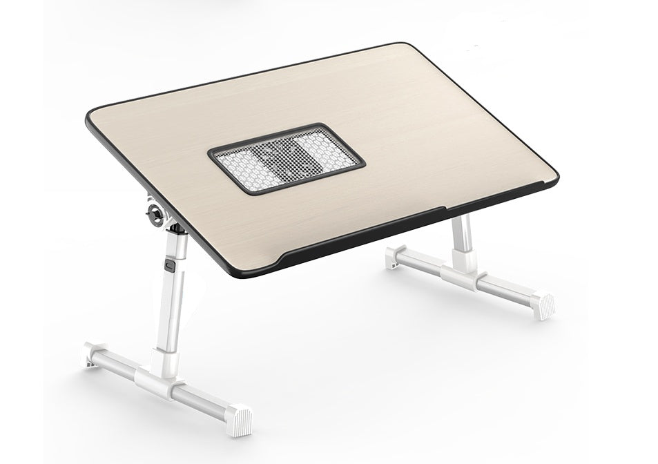 Adjustable Laptop Desk Stand Foldable Notebook Laptop Bed Table Can be Lifted Standing nyaabs.com