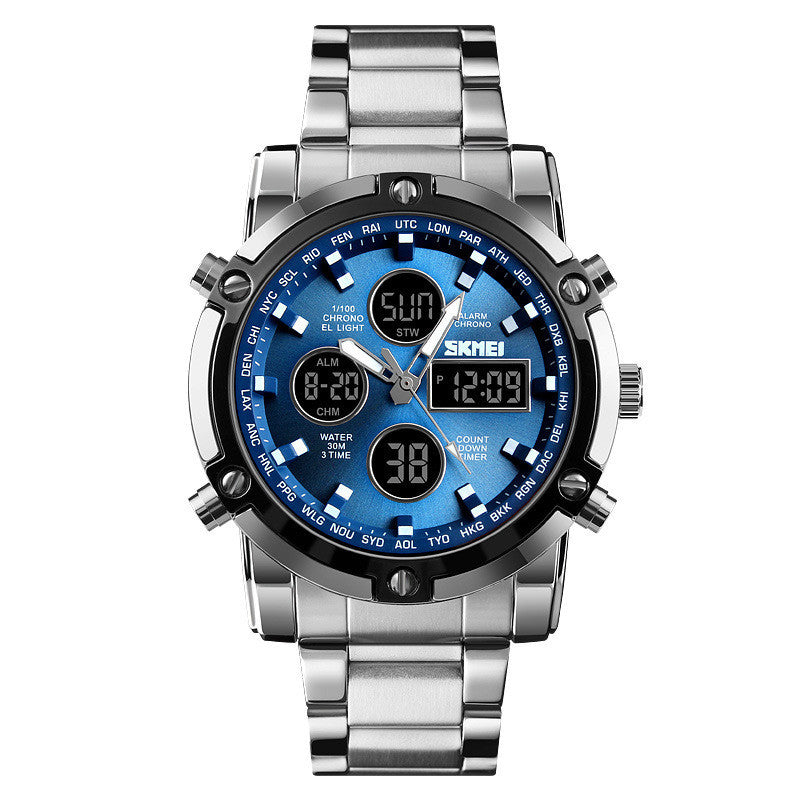 Men's dual movement watch - Nyaabs