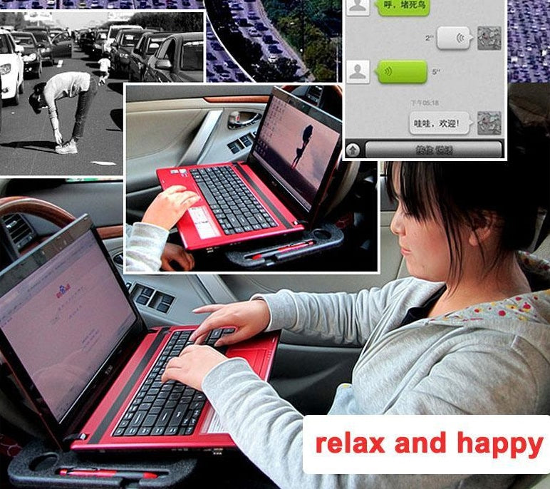 Multifunctional car desk computer desk - Nyaabs