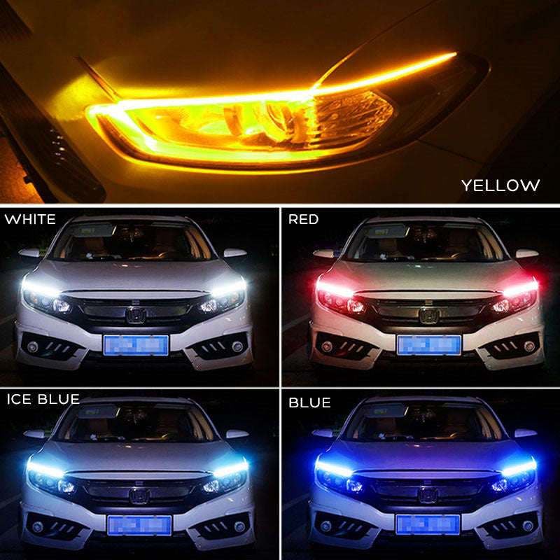 Car Light Turn Signal Led Strip Car LED Daytime Running - Nyaabs