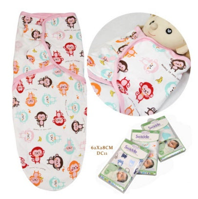 Cotton baby baby wrapped towel, cartoon baby sleeping bag, anti startled baby and baby products - Nyaabs