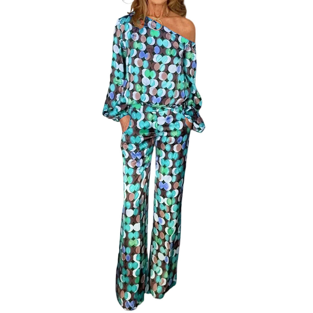 Digital Printing Long-sleeve Suit - Nyaabs