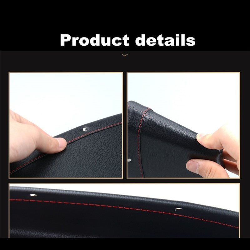 Car Organizer Box Caddy Catcher PU Leather Seat Gap Storage Bag - Nyaabs