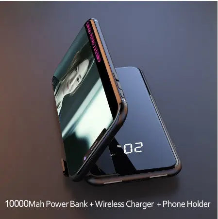 Wireless charging treasure mobile power - Nyaabs