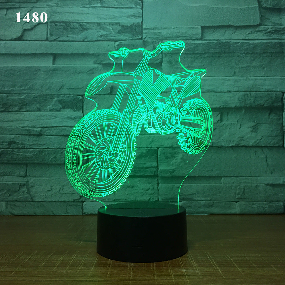 Motorcycle led desk lamp - Nyaabs